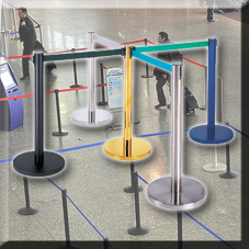 Szalagos Kordonoszlop